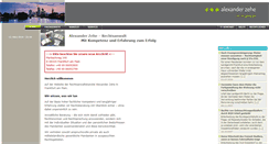 Desktop Screenshot of anwalt-ffm.de